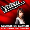 Klarisse de Guzman - Album I Can't Make You Love Me (The Voice of the Philippines)