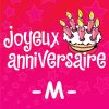 Joyeux Anniversaire - Album Prénoms Filles M (1/3)