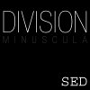 División Minúscula - Album Sed