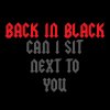 Back In Black - Album Can I Sit Next To You
