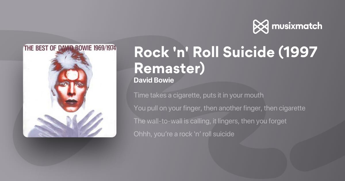 time takes a cigarette lyrics Shaya Zamora Original Song - Rock 'N' Roll Suicide Lyrics