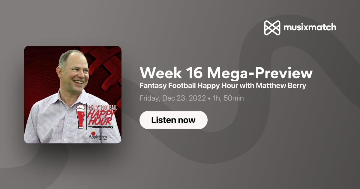 Fantasy Football Happy Hour with Matthew Berry – Podcast – Podtail