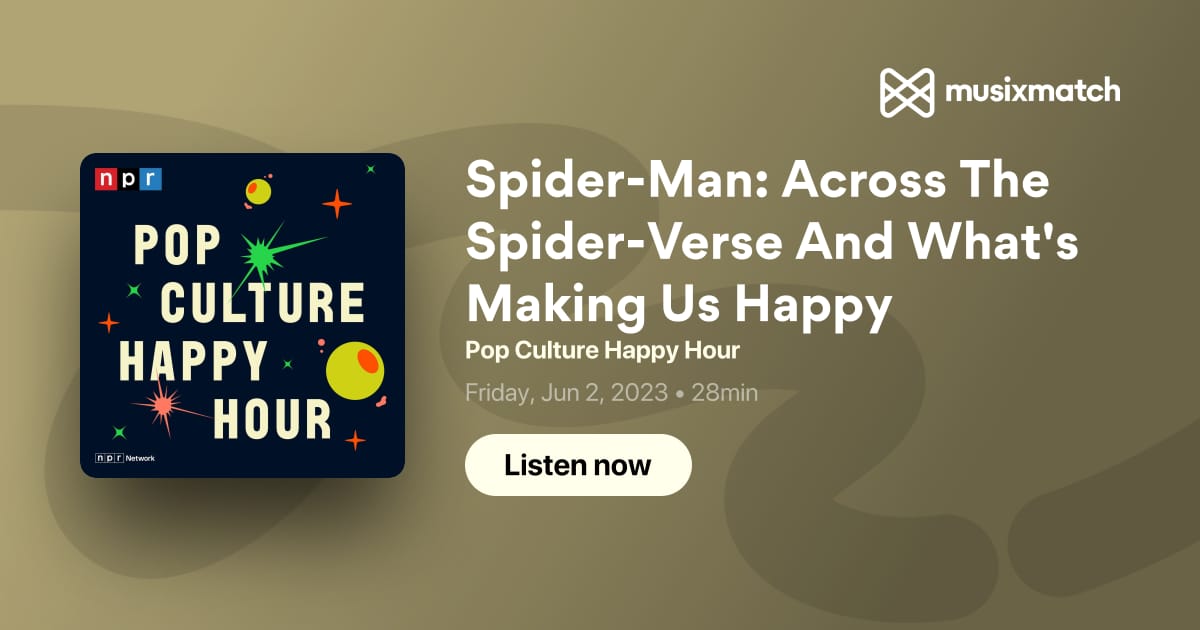 Spider-Man: Into The Spider-Verse : Pop Culture Happy Hour : NPR