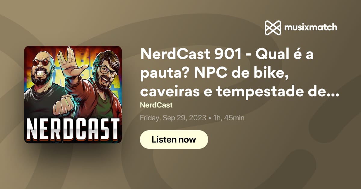 Vou Te Contar 21 - Como fica a cabeça de um confinado? – NerdCast – Podcast  – Podtail