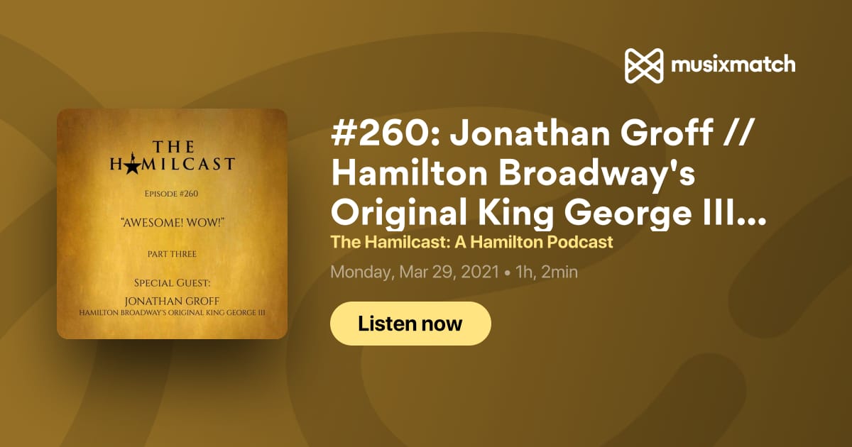 Who is Jonathan Groff? Meet Hamilton's King George