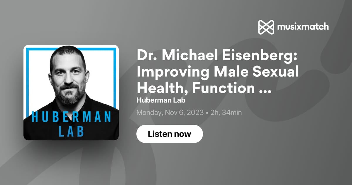 Dr. Michael Eisenberg Improving Male Sexual Health Function