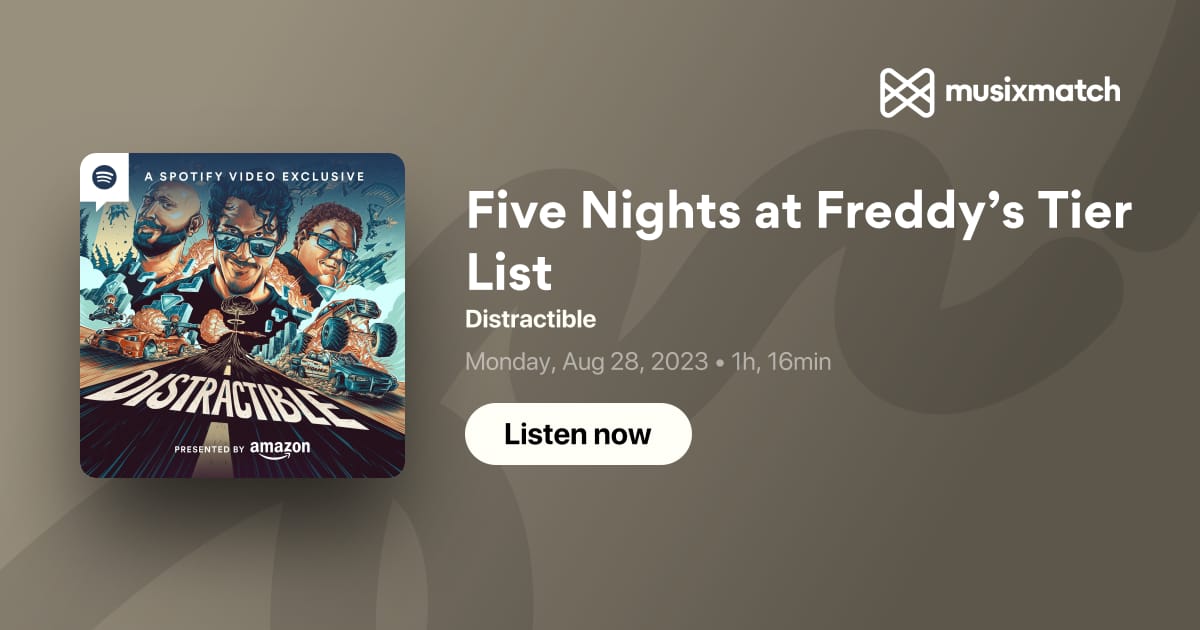 T-shirt 5 Nights with Freddie Five Nights At Freddy & #039;s FNAF,  animatronics No.