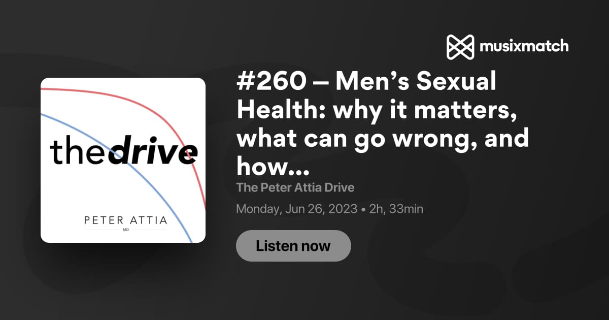 260 Men s Sexual Health why it matters what can go wrong and