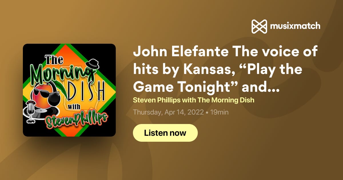 Kansas - Play the Game Tonight