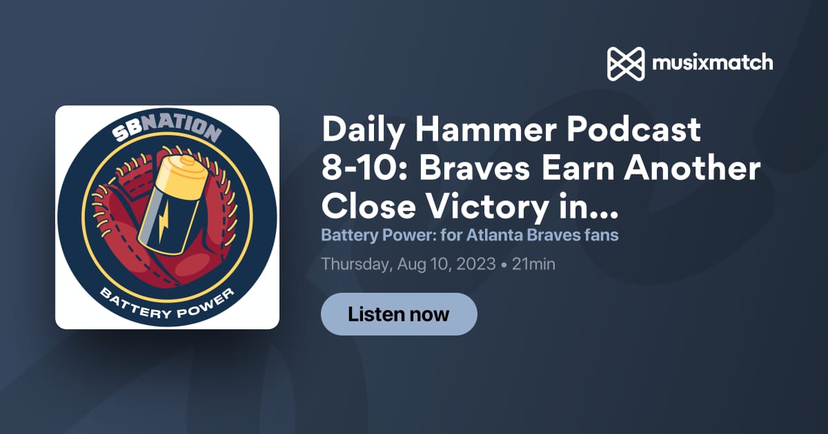 Daily Hammer Podcast: Atlanta Braves Punch Their Ticket To the