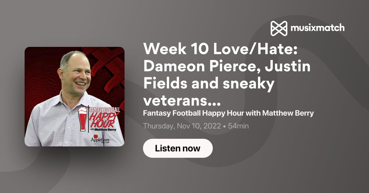 Fantasy Football Happy Hour with Matthew Berry FULL SHOWS 