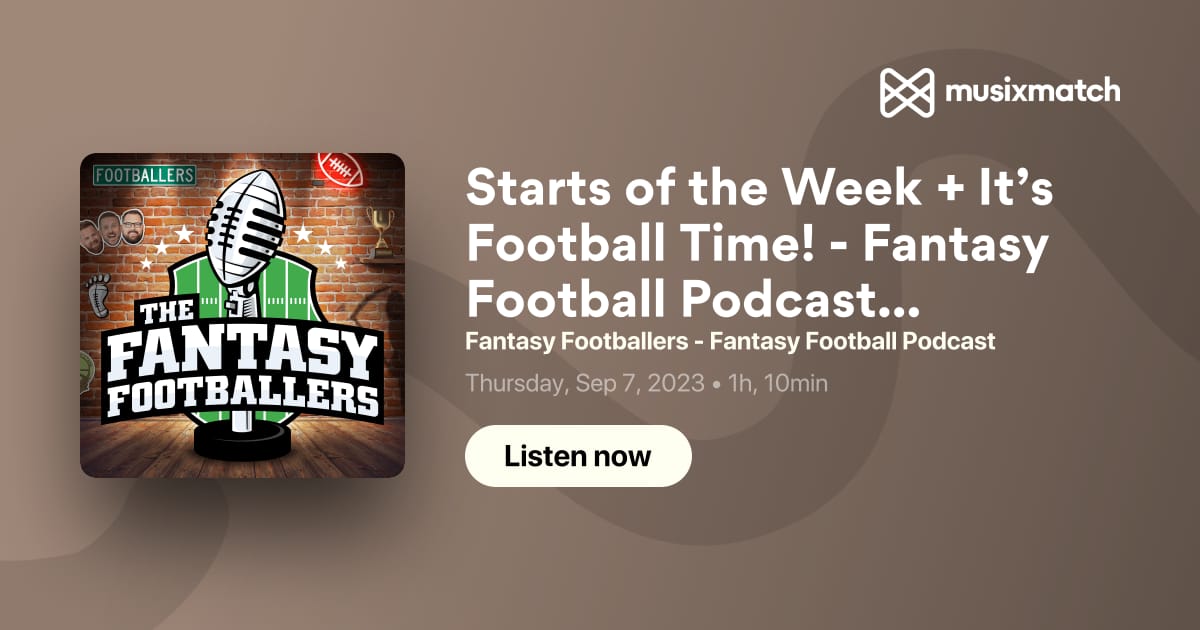 The Fantasy Mythbusters: Are Bye Weeks, Short Weeks & Jet Lag Significant?  - Fantasy Footballers Podcast