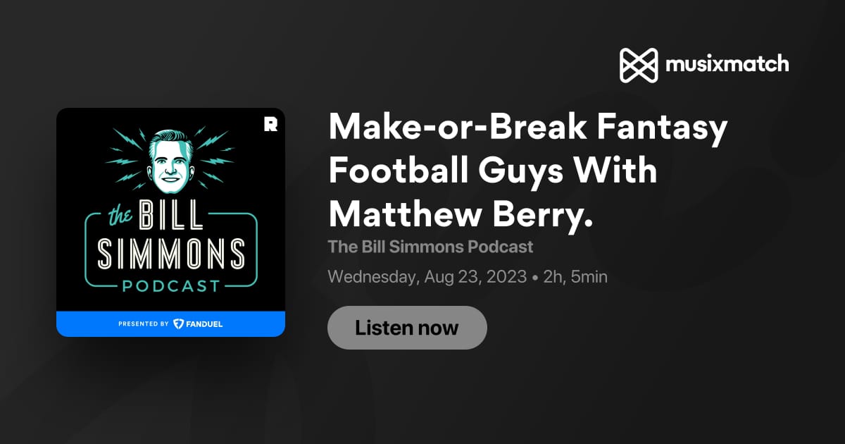 Fantasy football guru Matthew Berry joins NBC Sports