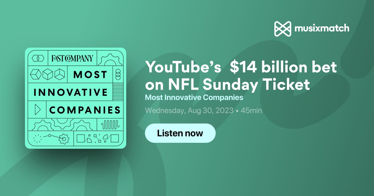 Is Betting $14 Billion On Reviving NFL Sunday Ticket