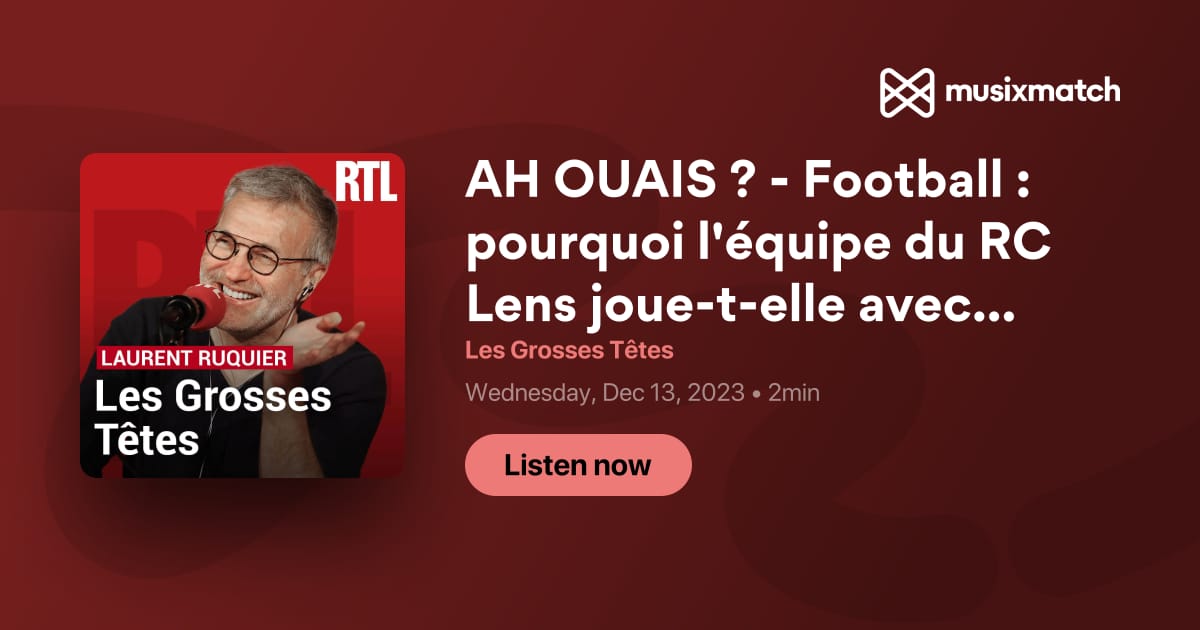 Un maillot, une histoire. Pourquoi le RC Lens joue-t-il en Sang et Or ?