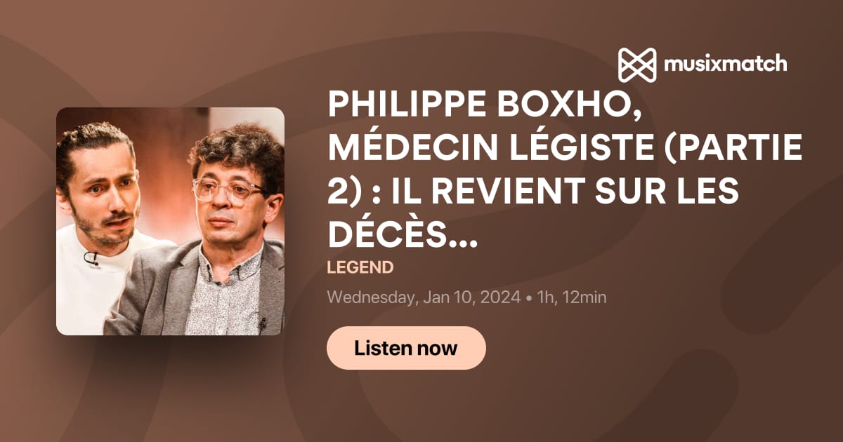 Le médecin légiste Philippe Boxho fait parler les morts: Ça ne se passe  pas comme dans les séries