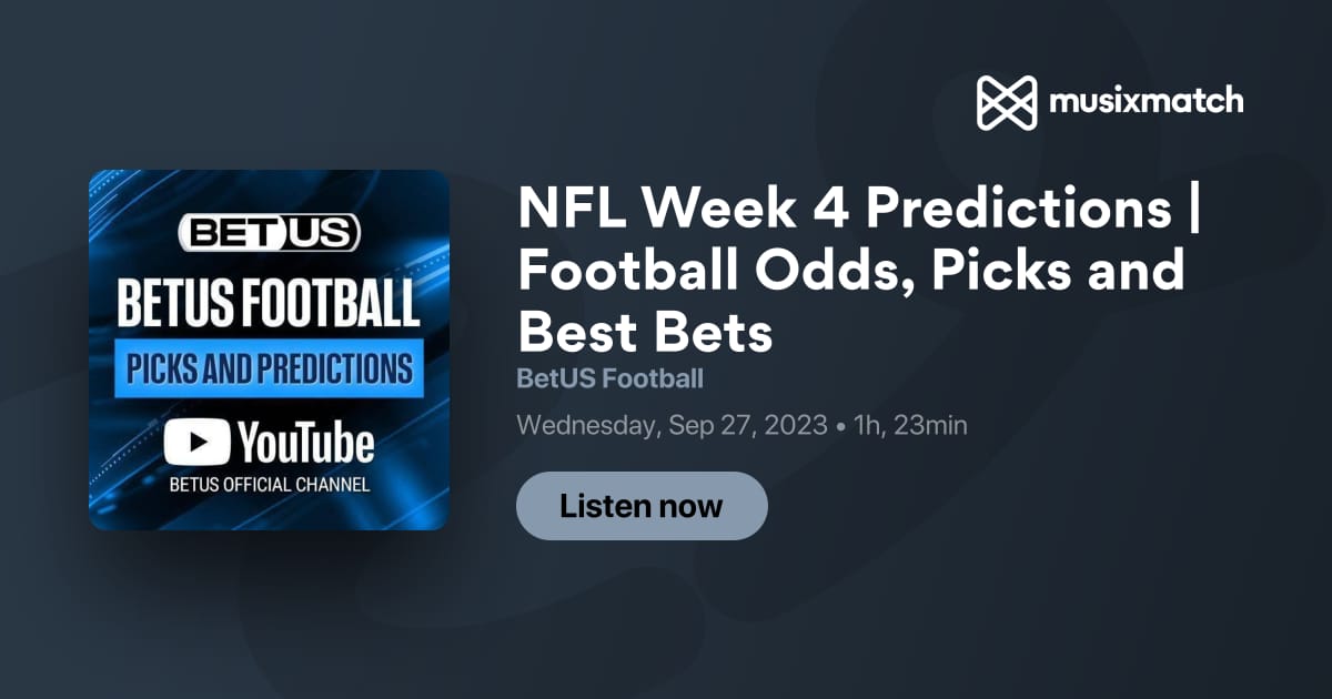 NFL Week 4 Morning Games Preview & Picks  NFL Gambling Podcast (Ep. 196) -  Sports Gambling Podcast