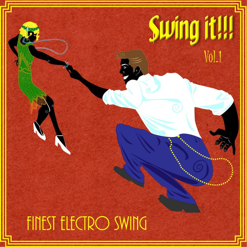 Dancing daddy. Обложка для файлов мр3 фото Electro Swing Party by Bart&Baker, Vol.1. Itchy Danger! Song.