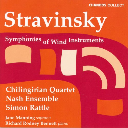 Stravinsky: Symphonies of Wind Instruments, 3 Pieces, 3 Japanese Lyrics