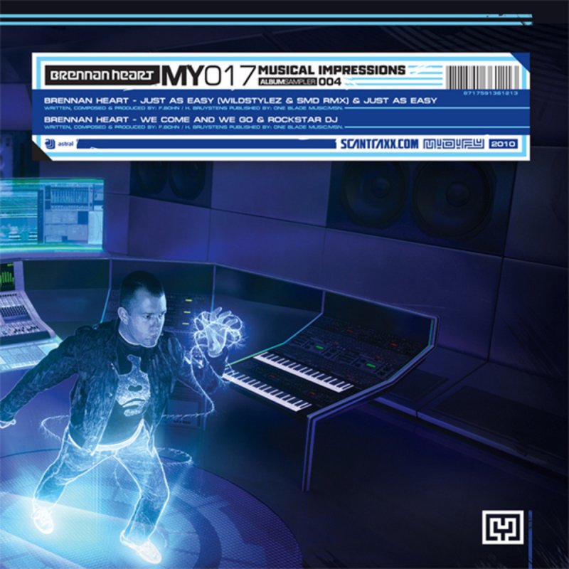 Brennan Heart Just As Easy Wildstylez Smd Rmx Lyrics Musixmatch I wish life was like a, b just as easy as 1, 2, 3! musixmatch