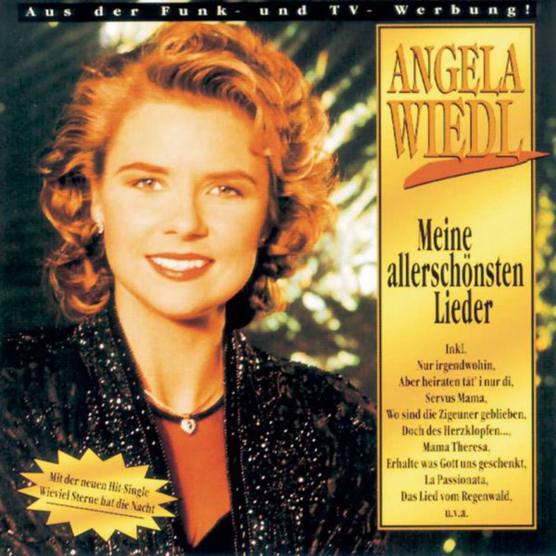 Angela Wiedl Aber Heiraten Tat I Nur Di Lyrics Musixmatch