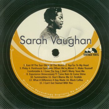 Make Yourself Comfortable Remastered Testo Sarah Vaughan