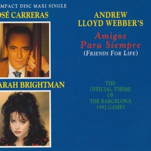 Amigos Para Siempre Jose Carreras Y Sarah Brightman Letra Jose Carreras Feat Sarah Brightman Amigos Para Siempre Friends
