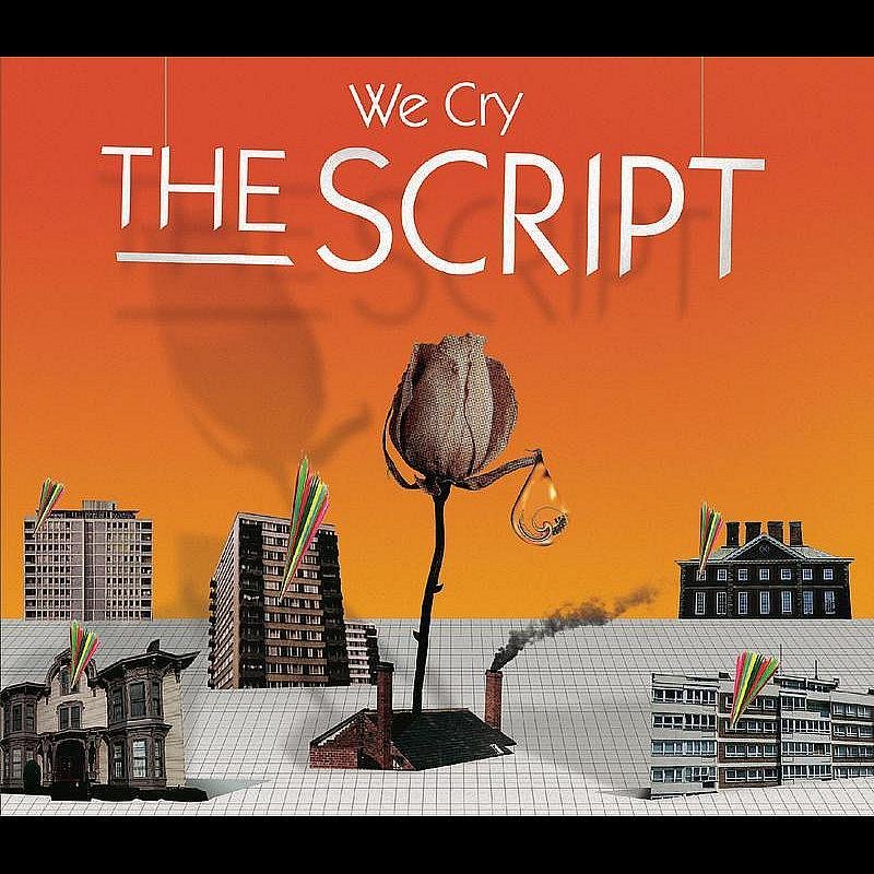 Falling script. The script we Cry.