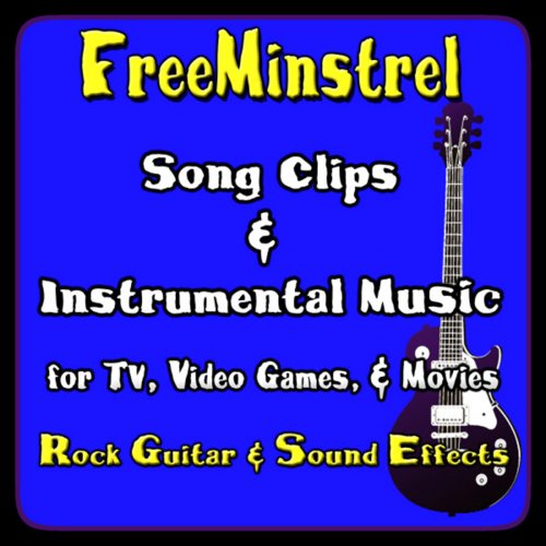 Song Clips and Instrumental Music for TV, Video Games, & Movies: Rock Guitar & Sound Effects