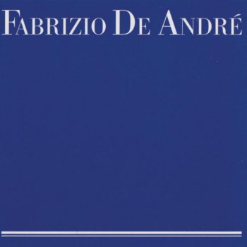 Fabrizio de Andrè (Blu)