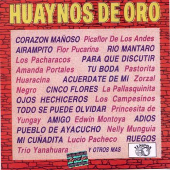 Letras Del Album Huaynos De Oro De Various Artists Musixmatch
