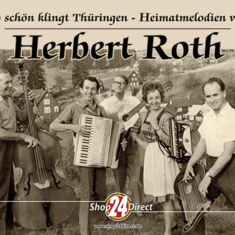 Herbert Roth Mit Seiner Instrumentalgruppe Wanderlust Mit Rucksack Hut Und Wanderstock Herbert Roth Mit Seiner Instrumentalgruppe Wanderlust Mit Rucksack Hut Und Wanderstock