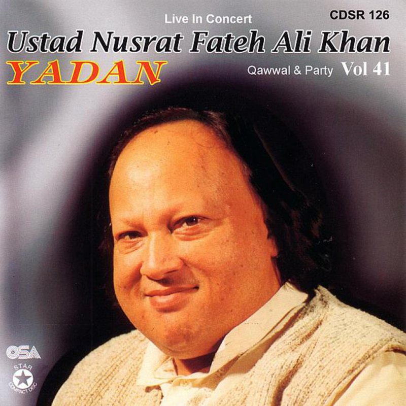 Lyrics for Yadan Vichhre Sajan Dian Aiyan by Nusrat Fateh Ali Khan.
