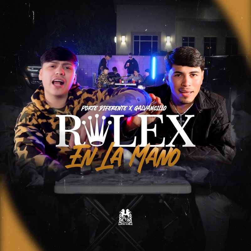 Con un rolex en la mano letra clearance