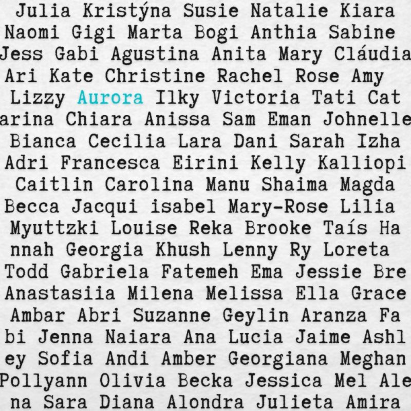 Letra de Aurora de Lionfield Musixmatch