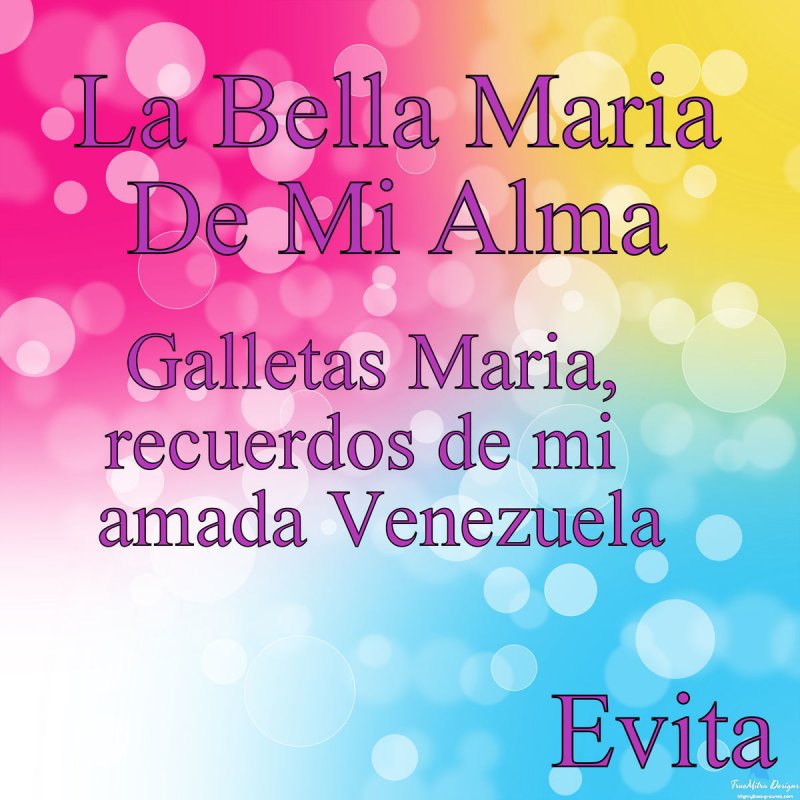 Letra de La Bella María de Mi Alma de Evita Musixmatch