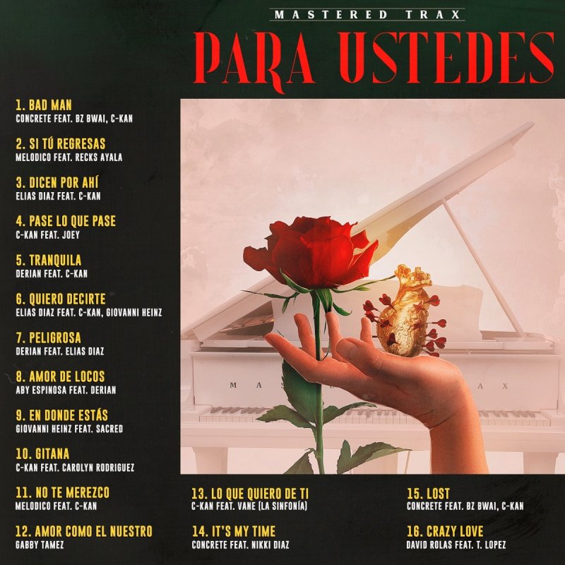 Letra De Quiero Decirte De Elias Diaz Feat C Kan Giovanni Heinz Musixmatch Definitivamente, no eres t a quien debo amar buscar un sendero diferente para andar. elias diaz feat c kan giovanni heinz