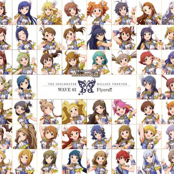 The Idolm Ster Million The Ter Wave 01 Flyers By 765 Million Allstars Album Lyrics Musixmatch