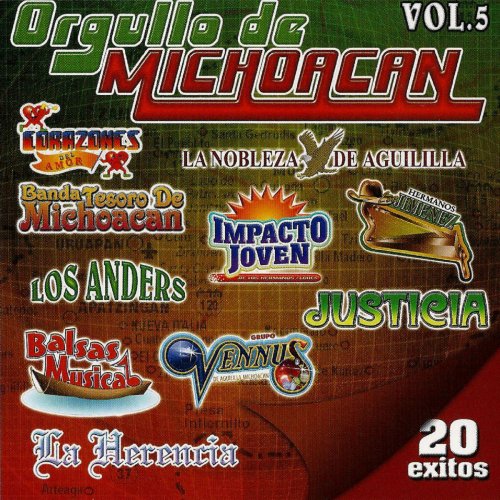 Orgullo Michoacano: 20 Éxitos, Vol. 5