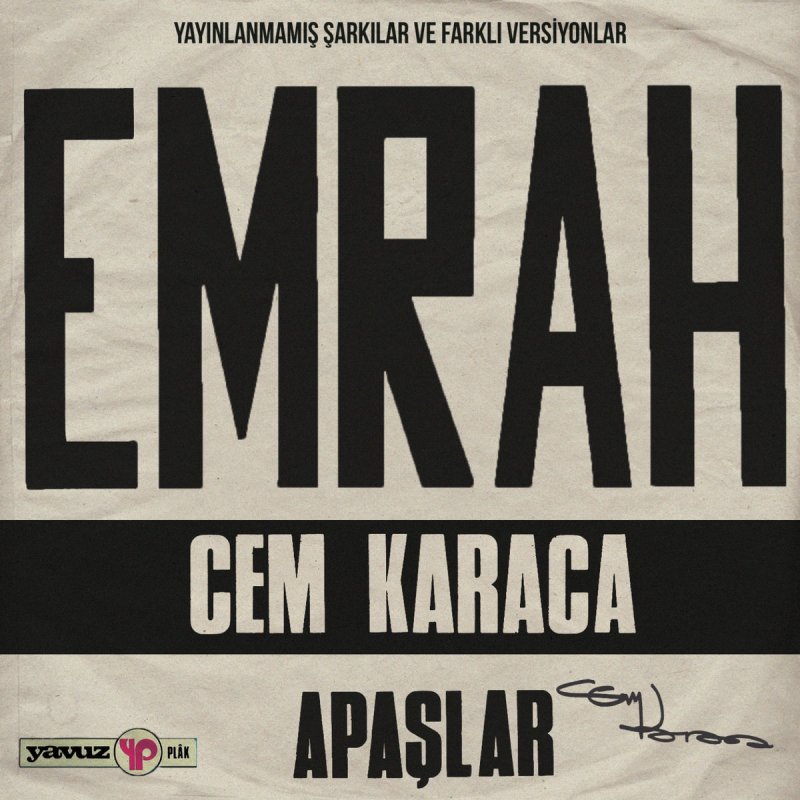 Cem Karaca Feat Apaslar Aysem Lyrics Musixmatch