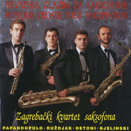 Hrvatska glazba za saksofone-Zagrebački kvartet saksofona