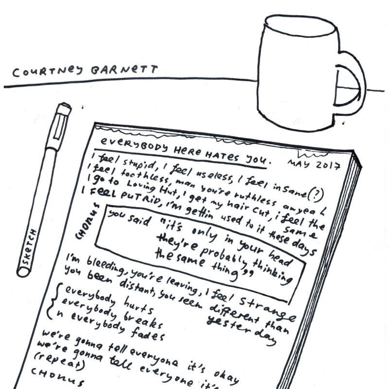 Courtney Barnett Everybody Here Hates You Lyrics Musixmatch