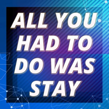 All You Had To Do Was Stay Originally Performed By Taylor Swift Karaoke Version Testo Emerald Productions Mtv Testi E Canzoni Videoklip, překlad a text písně all too well od taylor swift. testi canzoni