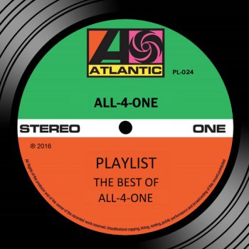 Playlist: The Best Of All-4-One