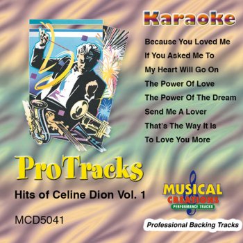 Because You Loved Me In The Style Of Celine Dion Karaoke Version With Backup Vocals Testo Musical Creations Studio Musicians Karaoke Mtv Testi E Canzoni So happy to have discovered lucky voice. testi canzoni