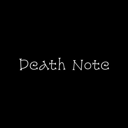 Letra de Death Note de Icons feat. RHYS | Musixmatch