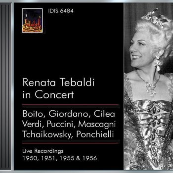 Adriana Lecouvreur Act I Io Son L Umile Ancella Testo Francesco Cilea Renata Tebaldi Studio Orchestra Gaetano Merola Mtv Testi E Canzoni
