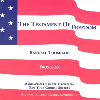 The Testament Of Freedom By Randall Thompson Album Lyrics Musixmatch Song Lyrics And Translations
