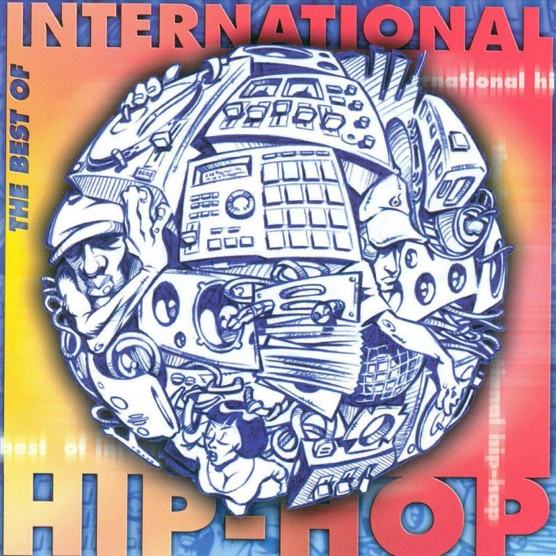Hip Hop CD диск обложка.